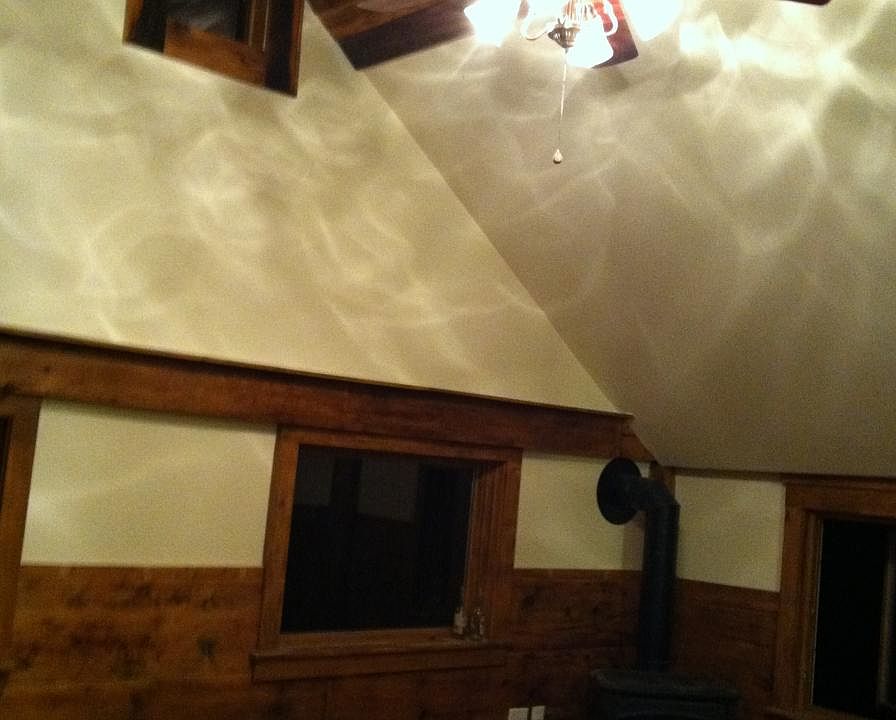 Vaulted Ceilings at night