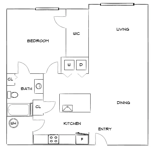 Floor plan Design 1D