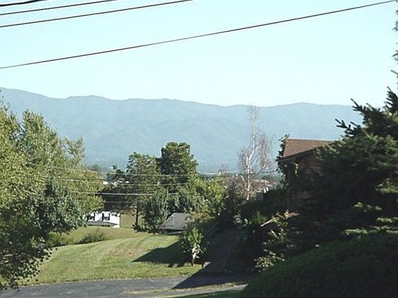 Mountain view from front porch