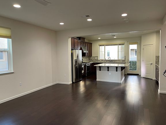Second floor, open space kitchen and living room