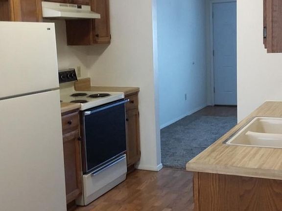 Efficient galley style kitchen