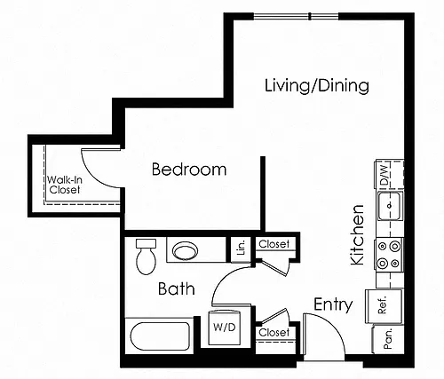 Floor plan A6a