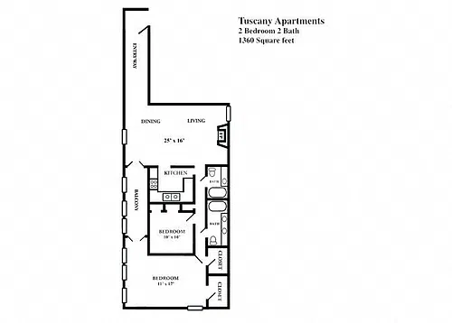 Floor plan G