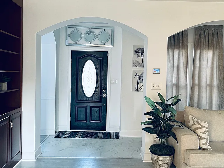 Front door entrance