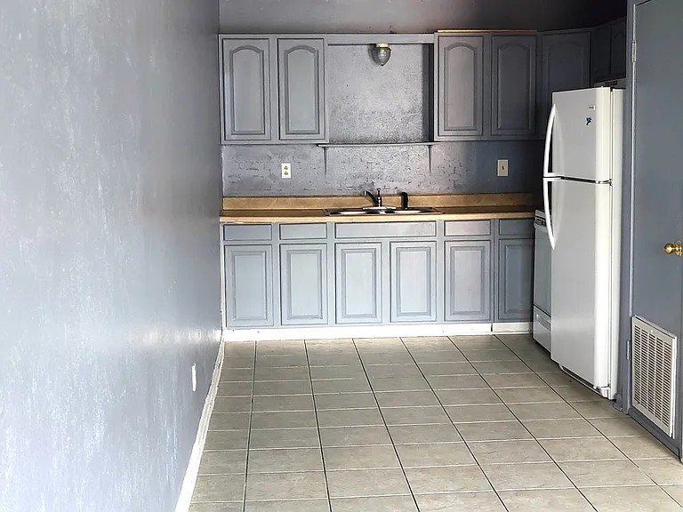 Kitchen and living room