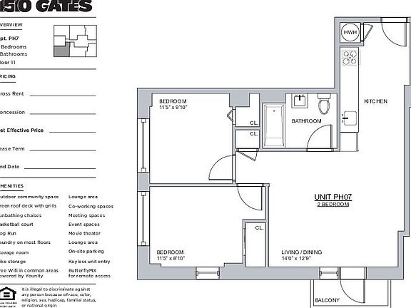 2nd image of 1510 Gates Ave #1107