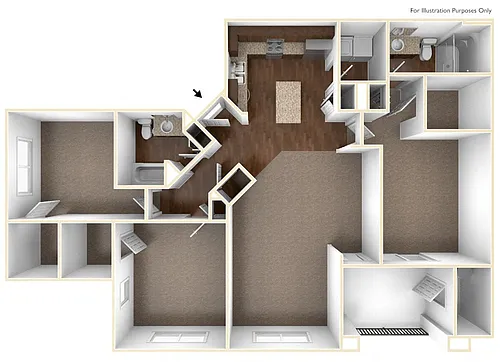 Floor plan Luz