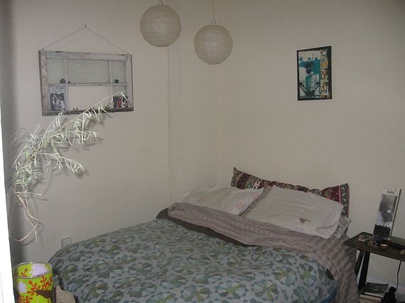 bedroom in back on quiet side of building