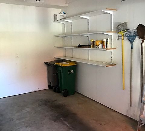 Attached garage
