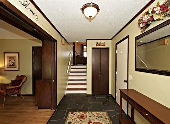 This entry invites you into this lovely home.