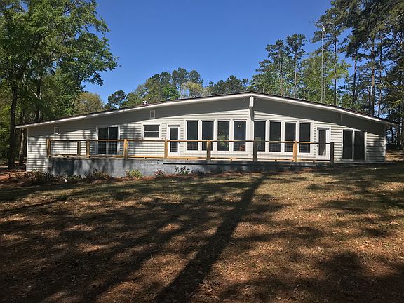 Lake side view of home