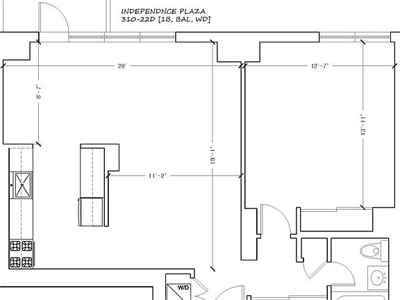 2nd image of 310 Greenwich St APT 22D