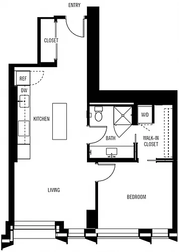 Floor plan 1B