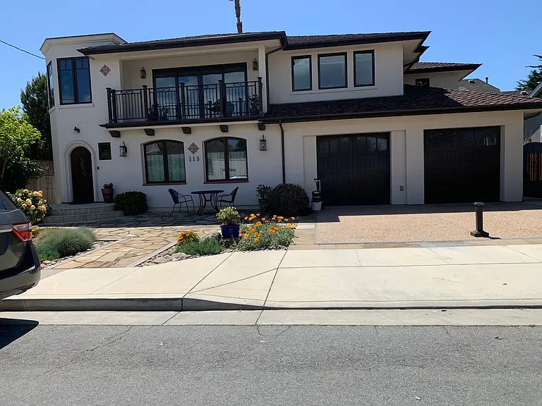 115A is upstairs over garage.