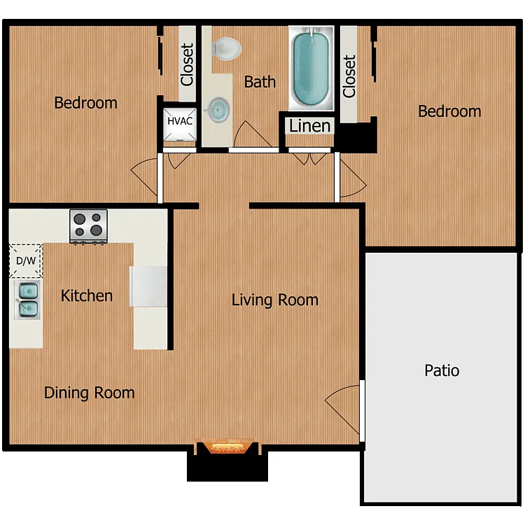 Floor plan Plan 1