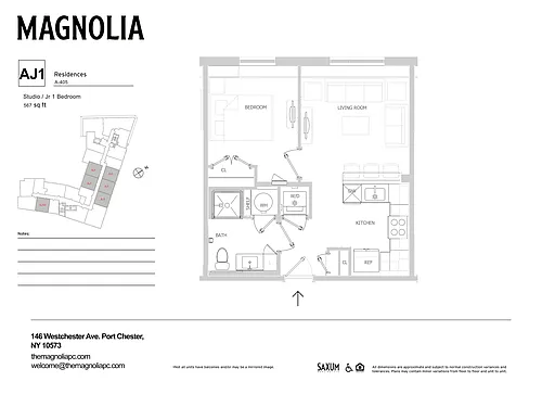 Floor plan AJ1