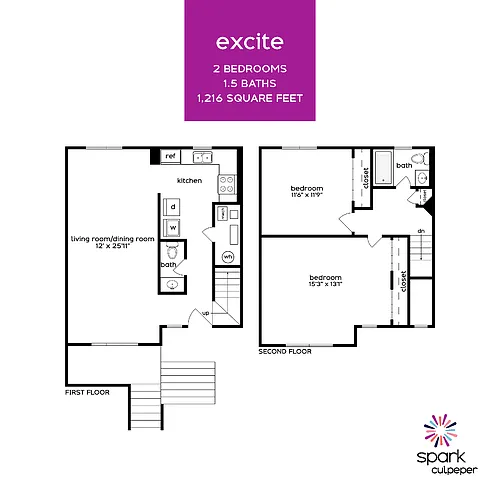 Floor plan Excite