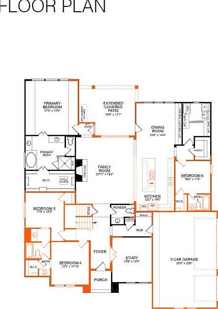 5023 Estates Oak - First Floor