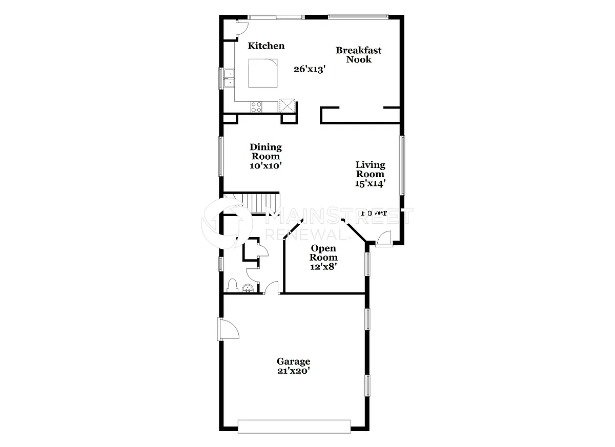 Floor Plan - 17145 W Statler St