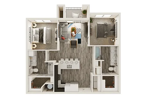 Floor plan B1