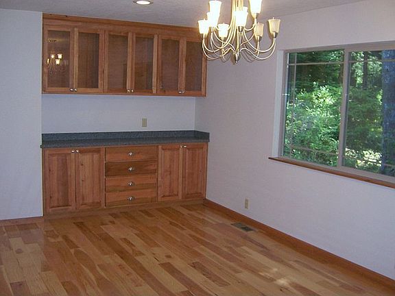 with built-in hutch and china cabinet