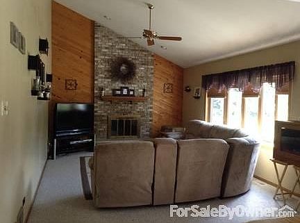 Open and cozy Family Room