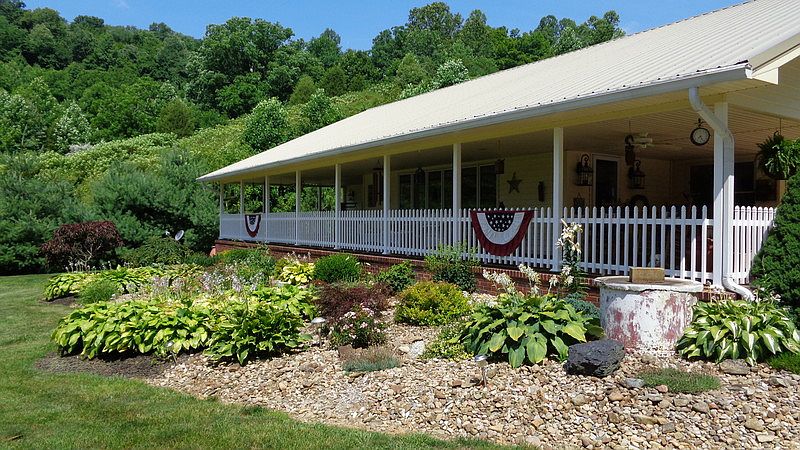 View from front porch