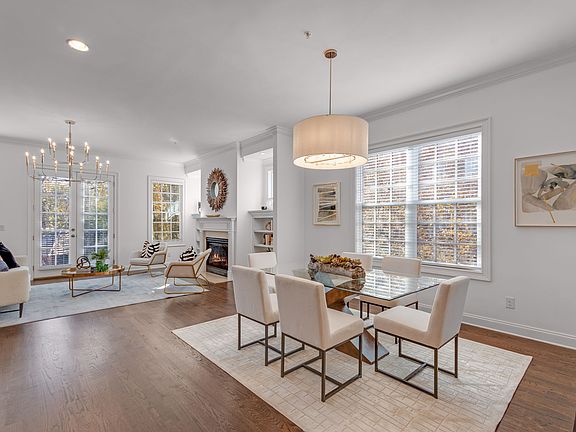 Light-filled large dining room