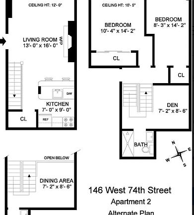 2nd image of 146 W 74th St APT 2