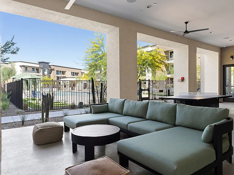 Outdoor Lounge Area