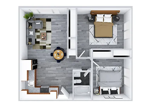 Floor plan Sapphire (Renovated)