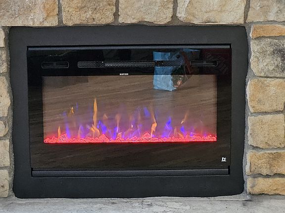 New fireplace insert
