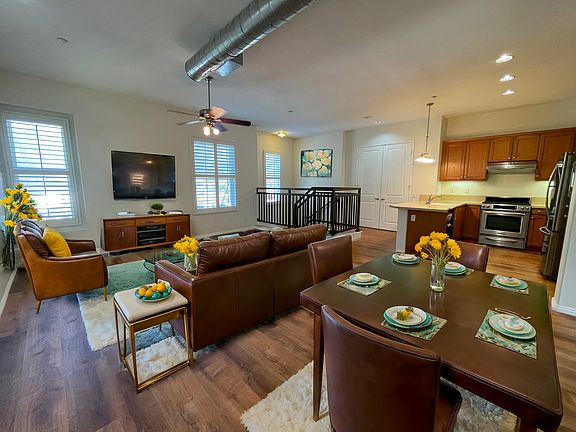 Open Concept Living and dining