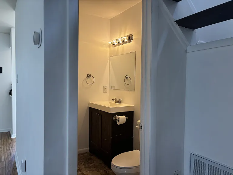 1st floor half bath