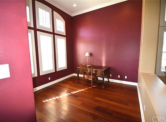 Study to left of entrance