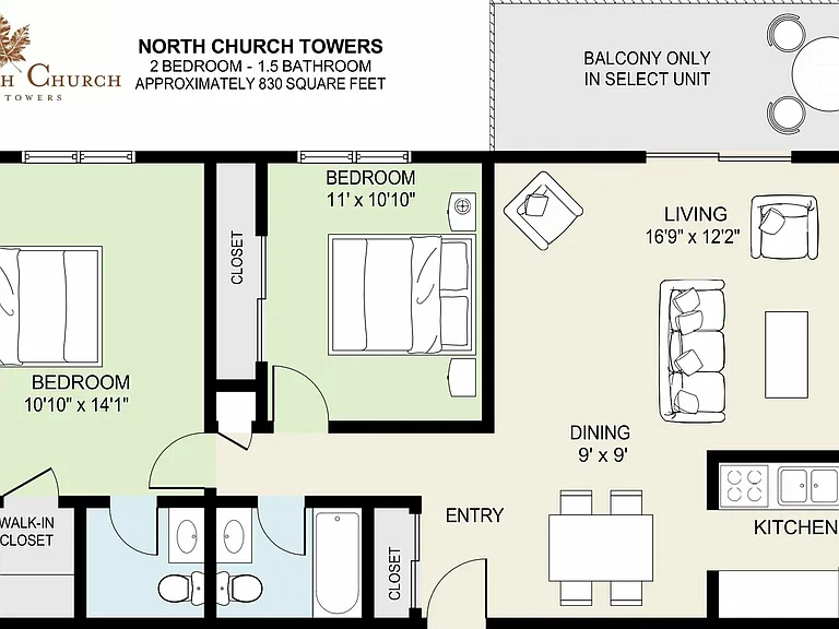 North Church Towers Apartments — Photo 28