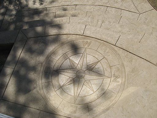 Stamped Concrete Backyard