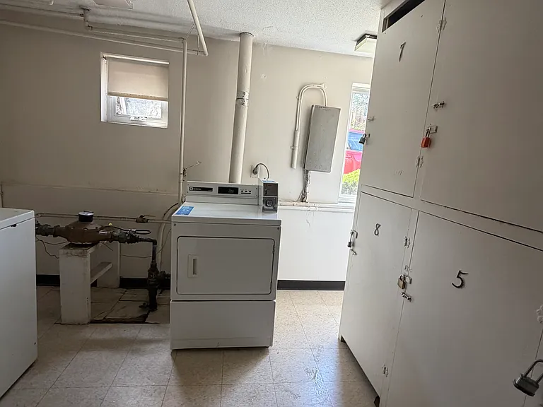 Shared Laundry extra storage unit