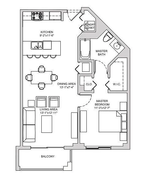Floor plan A1
