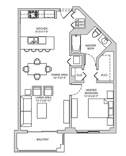 Floor plan A1
