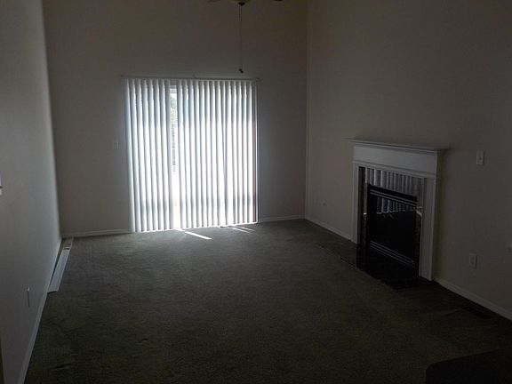 Living room with gas fireplace