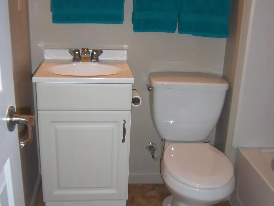 Tub/shower combo bathroom