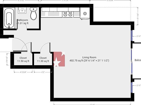 2nd image of 25-42 37th St #B