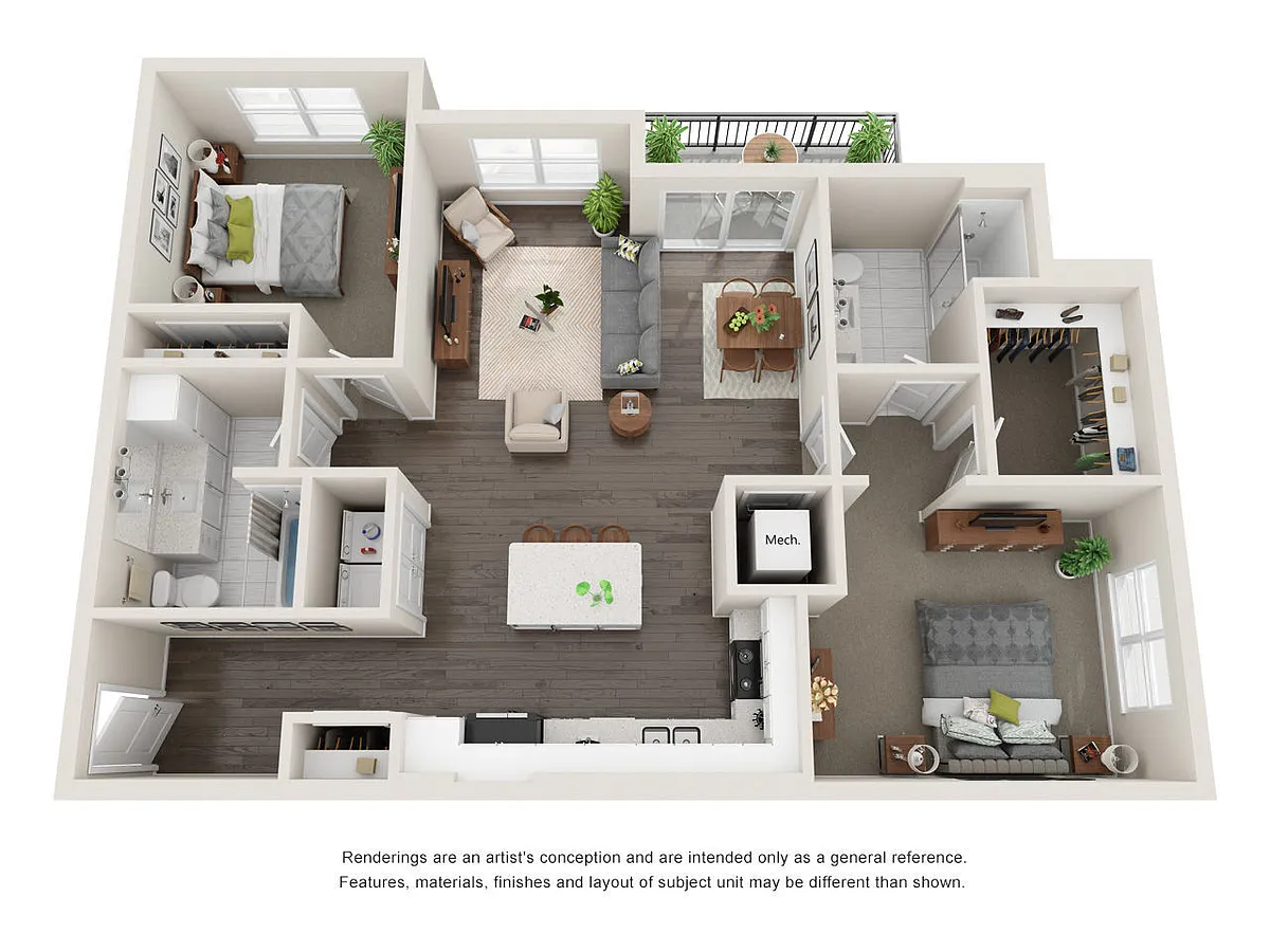 Floor plan B3