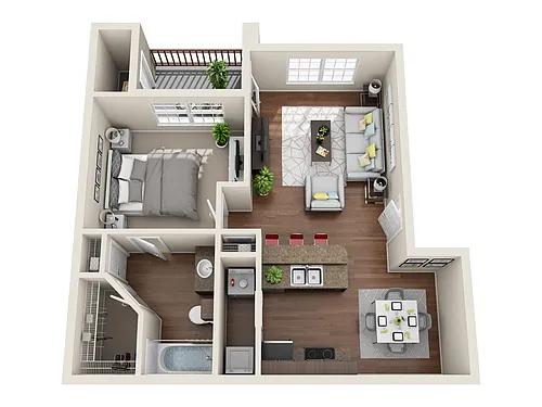 Floor plan A1R