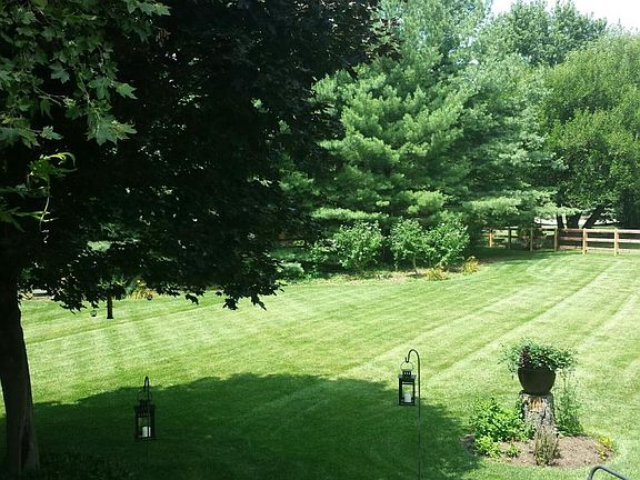Fully fenced rear yard
