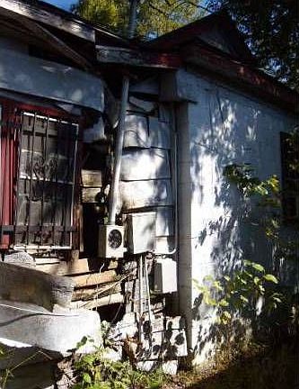 Left Exterior Damage