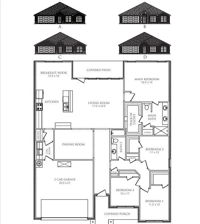 Floor plan 2050
