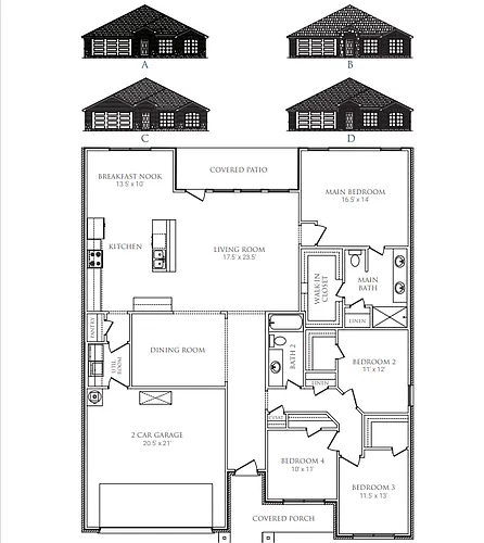 Floor plan 2050