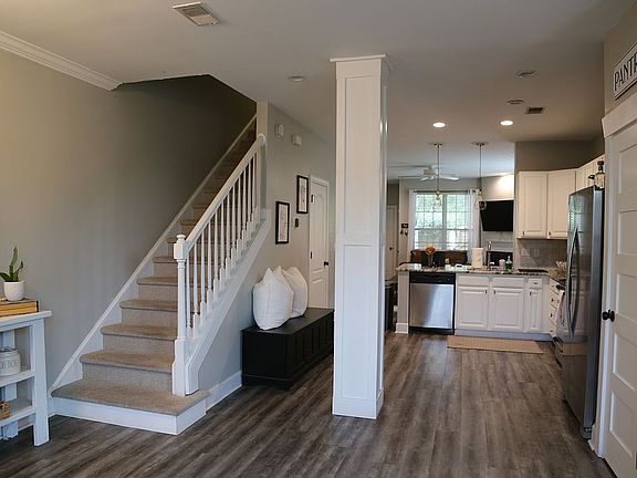 Open downstairs floorplan